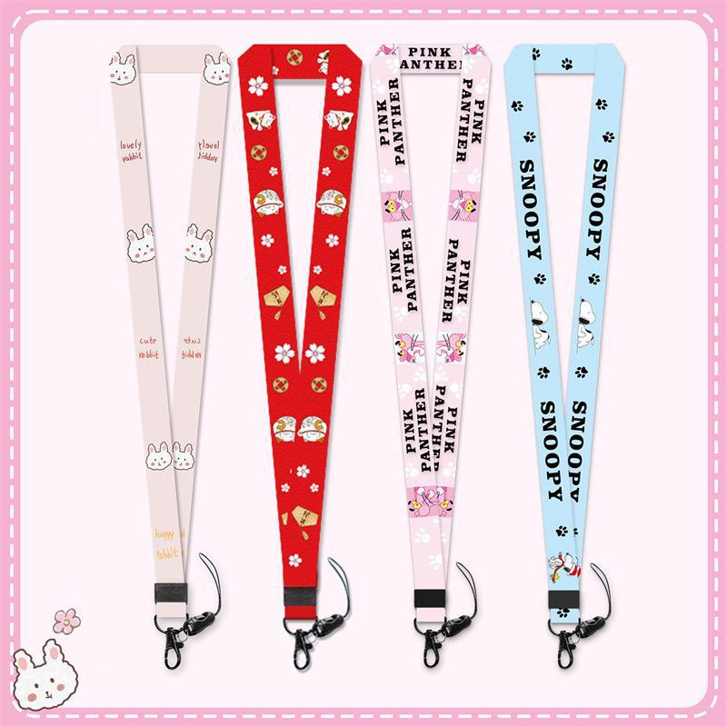 

Tali Kartu Kreatif Karakter Lucu - Untuk Kartu Transportasi, ID Card & Gantungan HP, Desain Unik Anti Lupa