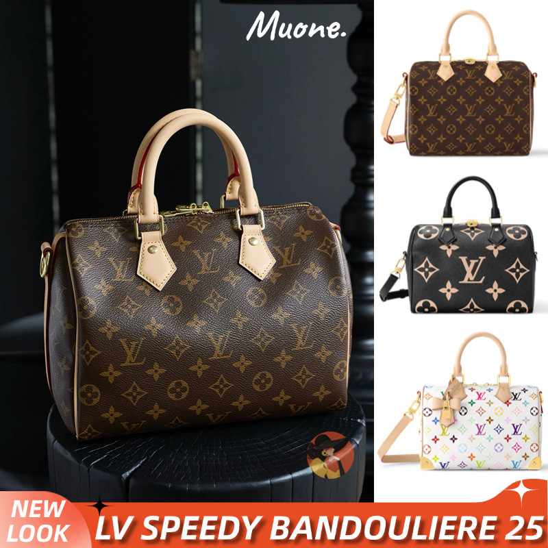 Louis Vuitton LV Speedy 25 Women/Shoulder Bag Wanita / tas utusan / tas tangan