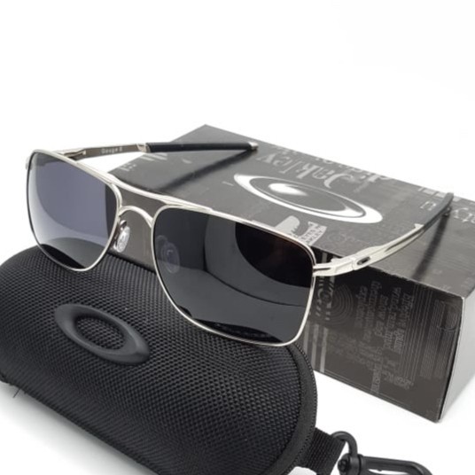 omaheaccessories Kacamata Oakley Gauge 8.0 Polarized Iridium - Hitam