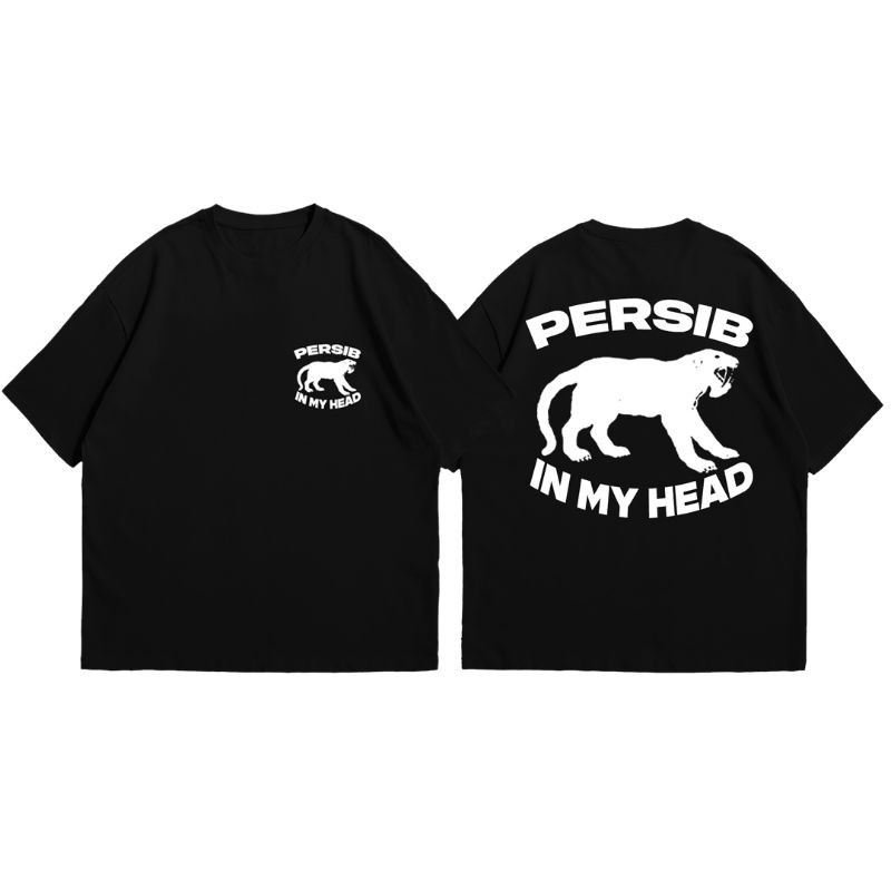 KAOS PERSIB IN MY HEAD | T-SHIRT BAJU PERSIB CHAMPION 2025 | KAOS PERSIB JUARA | COMBED PREMIUM | UN