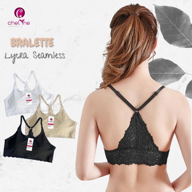 BH Bralette 5081 Bahan Lycra Seamless - Inner