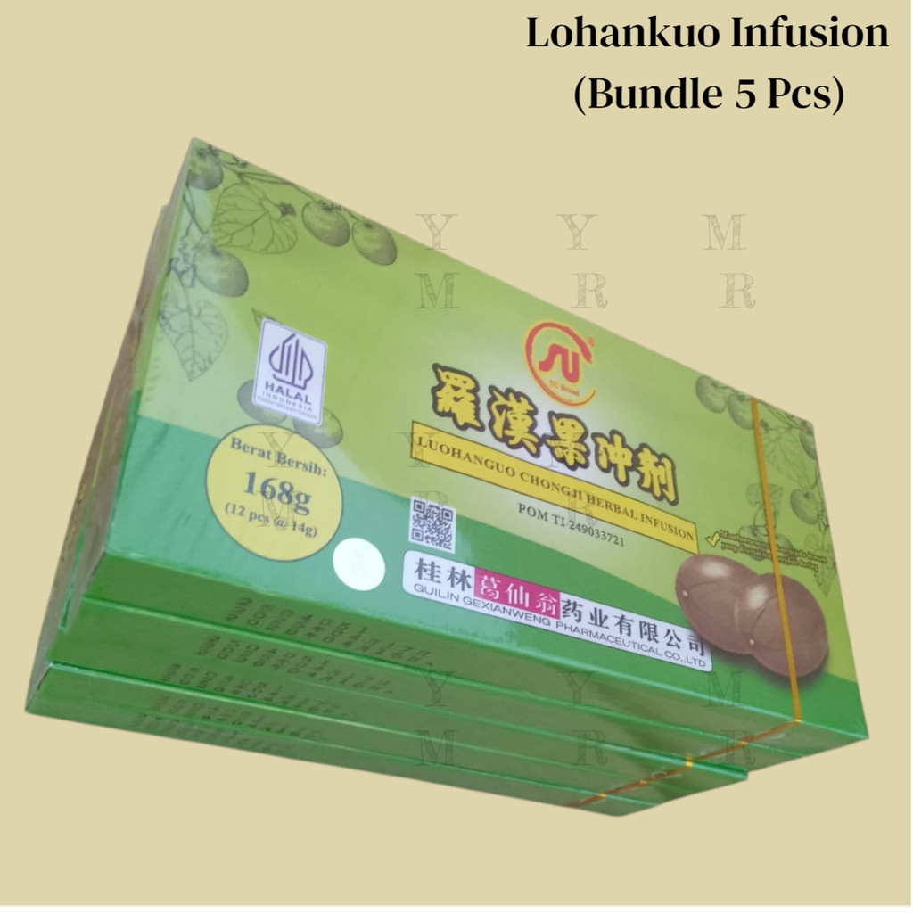 

Luohankuo lohanko lo han kuo lohan kuo chongji herbal infusion (bundle 5)