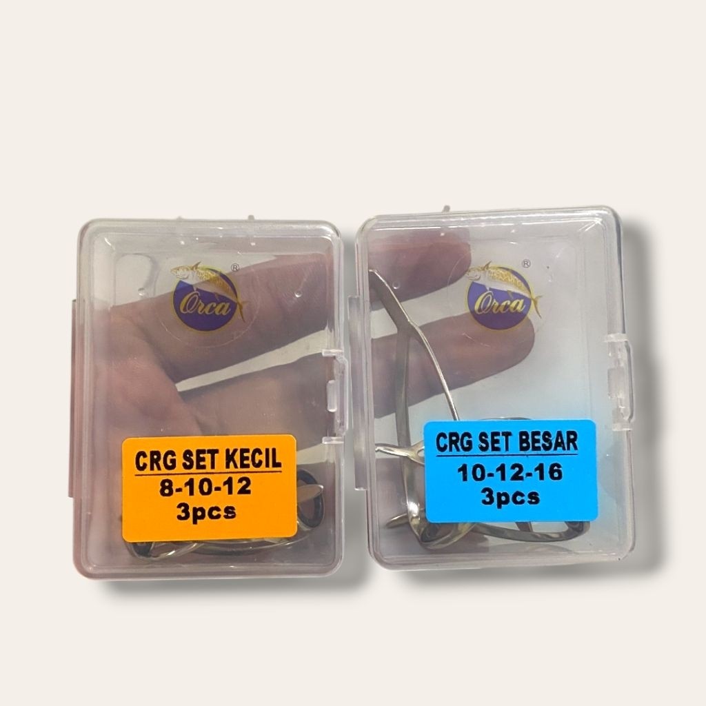 Ring Set Orca CRG Isi 3 Untuk Joran Jigging AA
