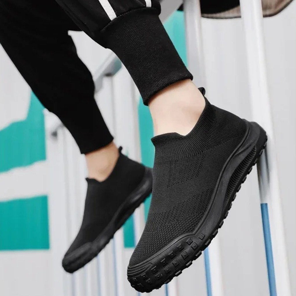 Ruimo Sepatu Sneakers Slip On Pria Terbaru Bahan Premium Import - 102