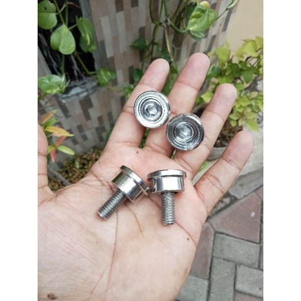 Ring baut L pemanis baut cbr postep k15 k45 baut stenliss set baut jowo motopart medan cod motor lok