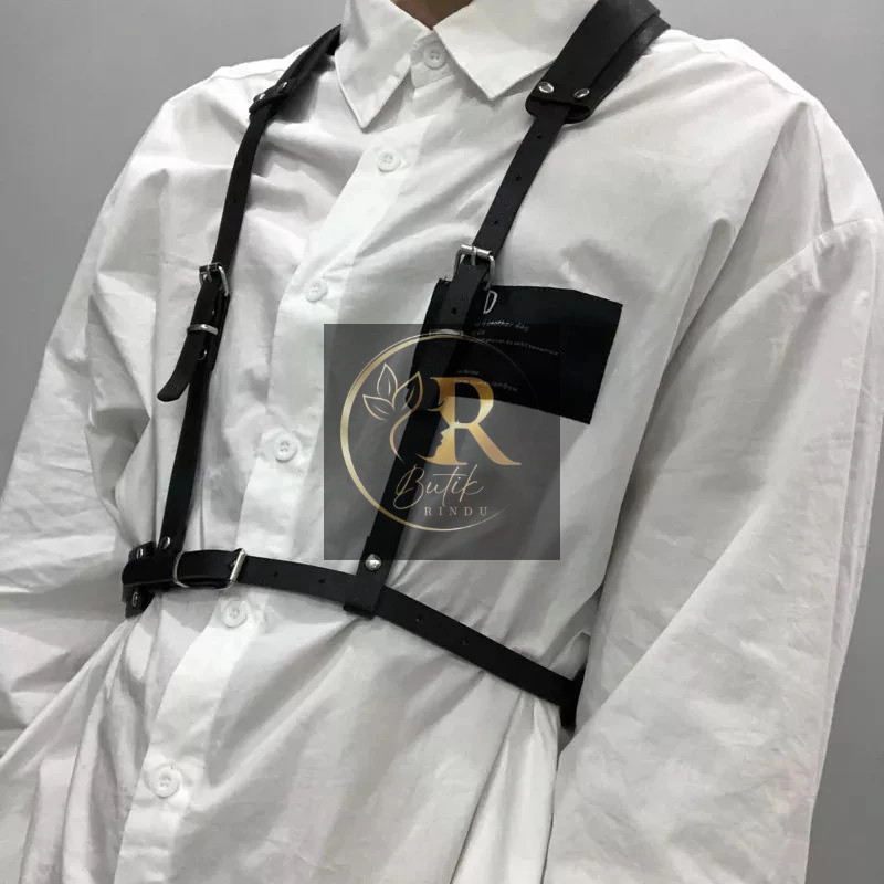 BUTIK RADIANT (VALEN)  belt KALUNG Belts  Halloween Gothic Metal Punk Japanese style Korean K-Pop kp