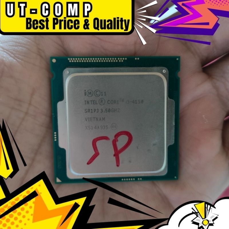 Intel Core i3 Gen 4 | LGA1150 3.4GHz (Bekas - CPU Only)