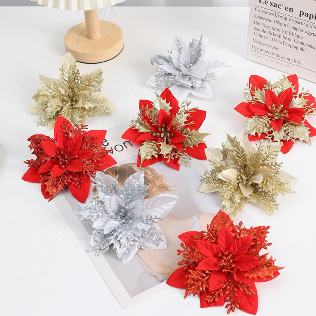 Aksesoris Hiasan Bunga Daun Natal Hiasan Bunga Hampers Hiasan Bunga Parcel Bunga Hias