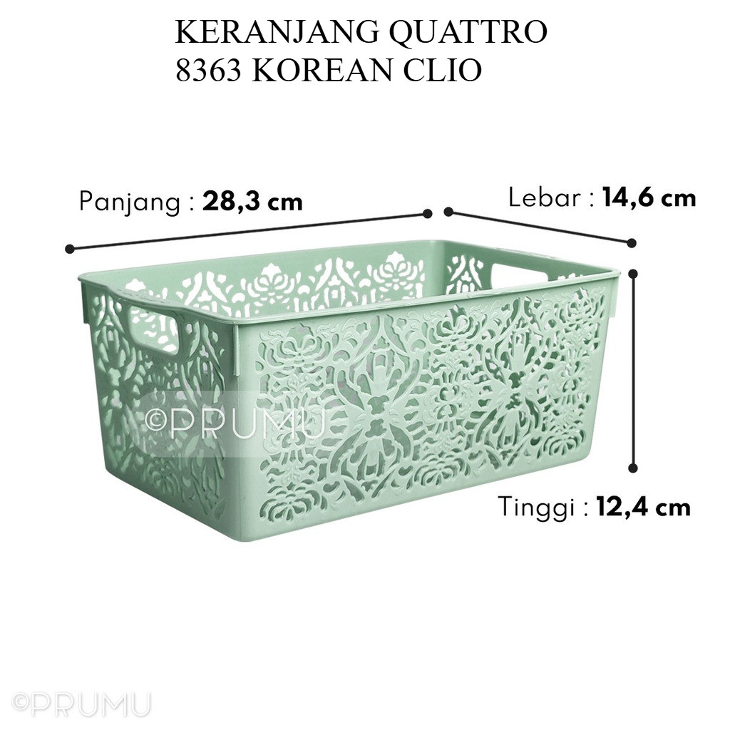 Keranjang Serbaguna - Keranjang Plastik - Kotak Serbaguna - Keranjang Kecil - Keranjang Penyimpanan 