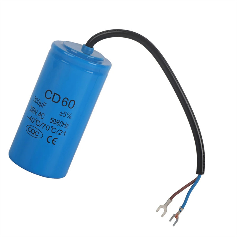 Explosion-Proof Electrical Appliance Accessory CD60 250V 400Uf Switching Capacitor Motor Capacitor