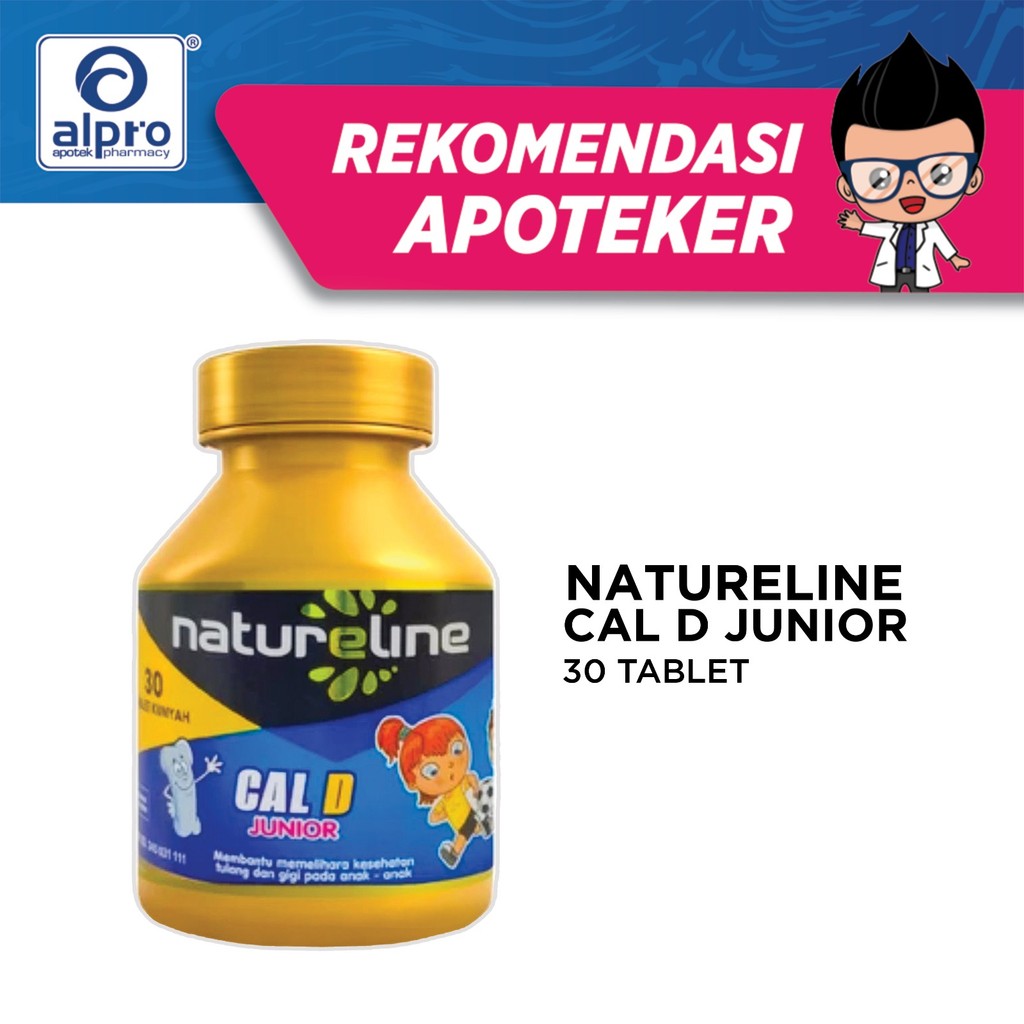 Natureline Cal D Junior // Vit D3 & Kalsium Anak