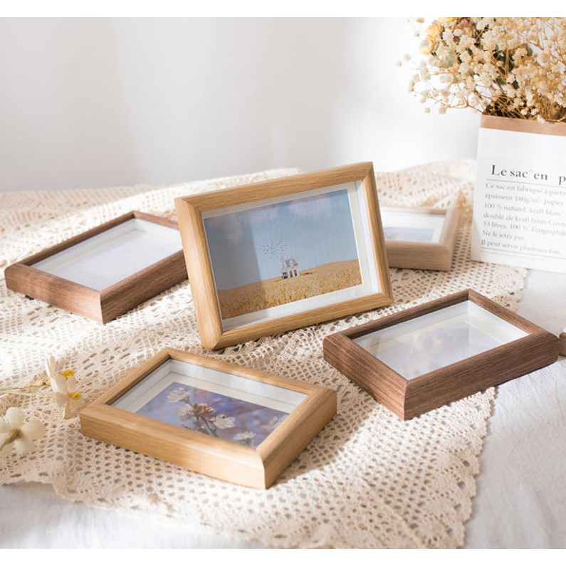 

XYJP Bingkai Foto Minimalist Wooden Photo Picture Frame Stand - XY1 -NIEL88