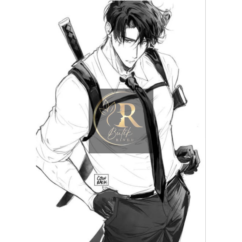 BUTIK RINDU (KISHIBE) Belt  aksesoris fashion pu leather ring accessories cosplay kishibe kemeja put