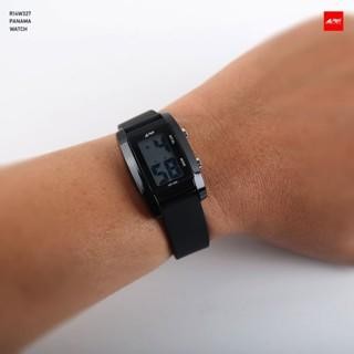 ORIGINAL Jam Tangan / Watch Digital Pria Panama Hitam Arei Outdoorgear - Hitam