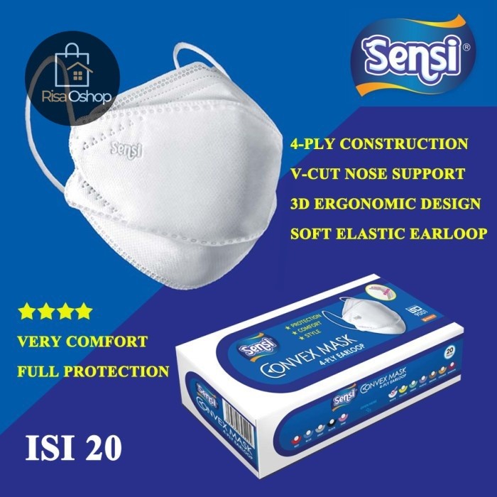 RISAOSHOP - MASKER KF94 SENSI/ MASKER SENSI/ MASKER KF