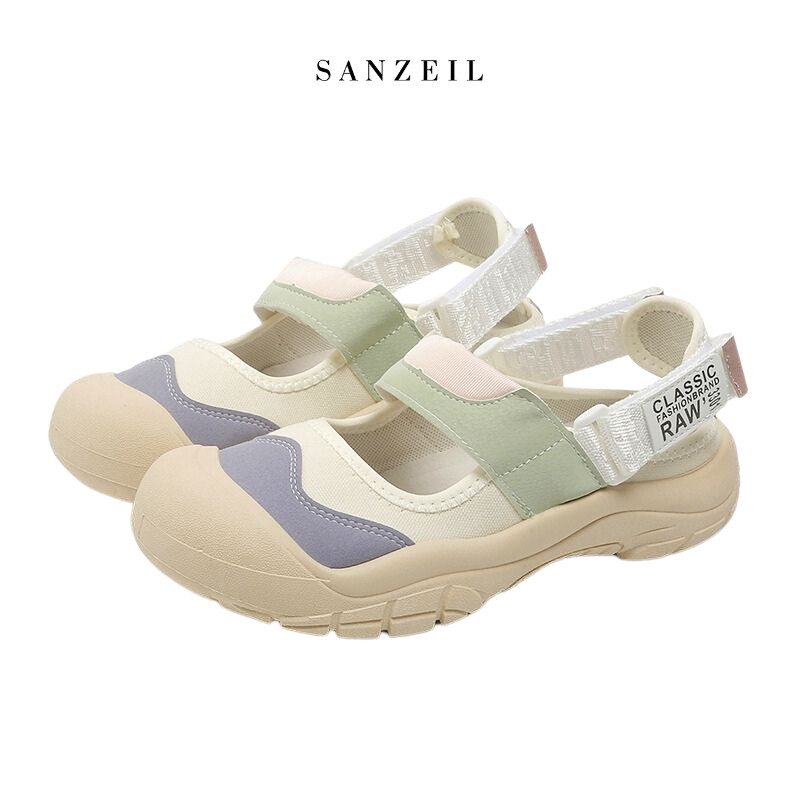 JARI.STORE SANZEIL Lolita Sepatu Flat Strap Wanita Import 1017
