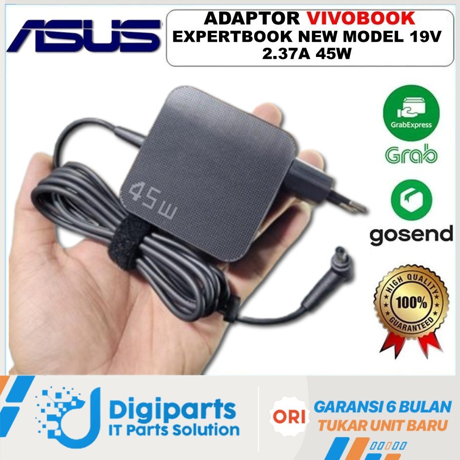 ORI ADAPTOR CHARGER ASUS VIVOBOOK EXPERTBOOK NEW MODEL 19V 2.37A 45W
