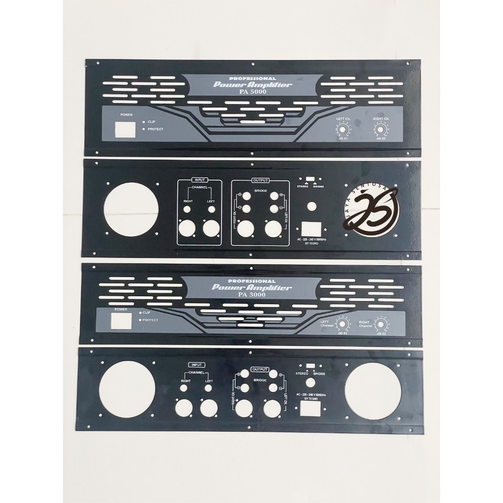 PLAT COVER PA3000 (1 SET) PA5000 (1 SET) PREMIUM BOX PANEL PA 3000 PA 5000BOX PANEL DEPAN BELAKANG P