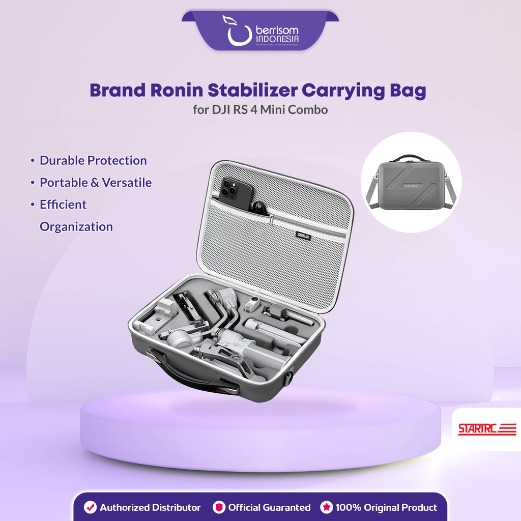 STARTRC Tas Shoulder Bag For DJI RS 4 MINI COMBO Ronin Stabilizer Handbag Storage Gimbal Camera Acce