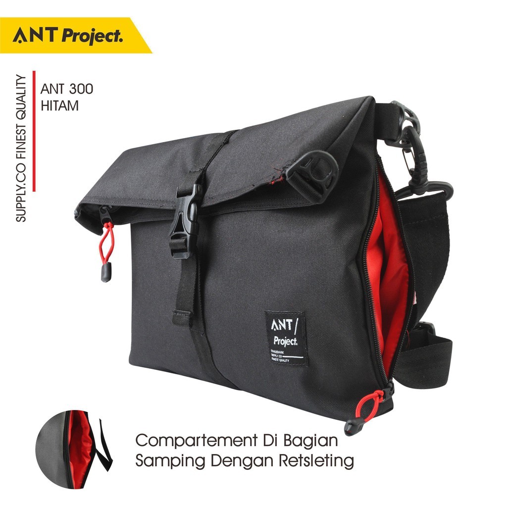 VQ - Tas Selempang Pria Messenger Slempang Cowok Cordura Buat Kerja Kuliah Sekolah Slot Tablet Lapto