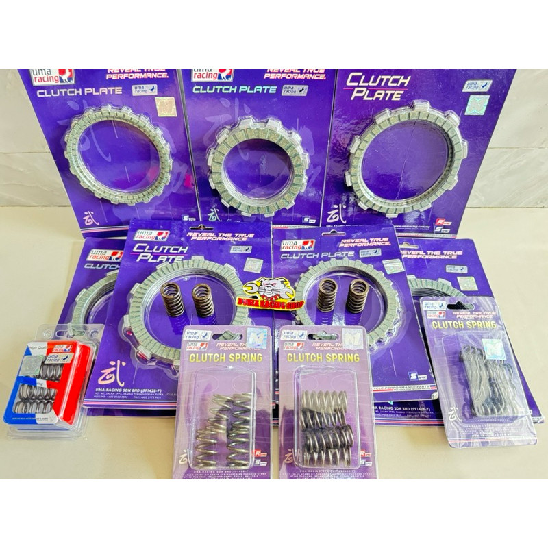 CENTRA.SHOP UMA Racing Kampas Kopling dan Per Kopling UMA Racing Ninja S R RR R15 Sonic 150 Supra GT