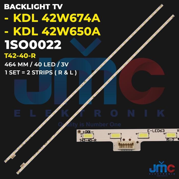 WP99 Backlight TV for 42 Inch KDL 42W674A 42W650A KDL42W674A KDL42W650A
