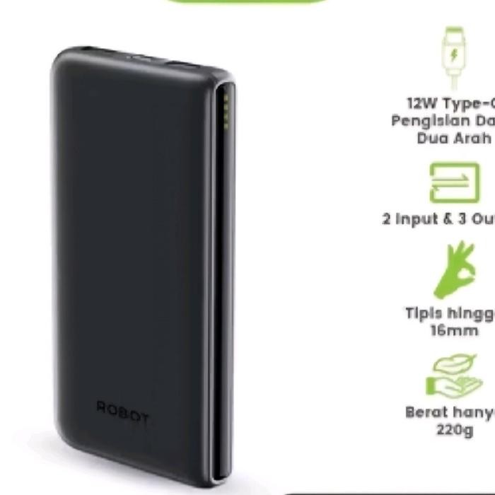NEW PRODUK robot rt180s powerbank 10000mah / powerbank robot 10000mah rt180s / powerbank 10000mah ro