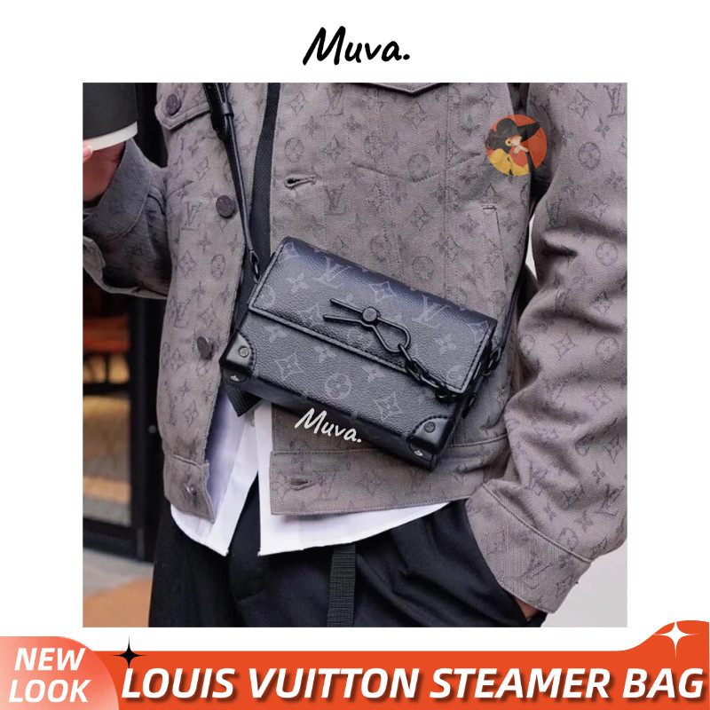 Pria / tas bahu Louis Vuitton STEAMER Men/Shoulder Bag