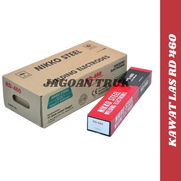 Nikko Steel Kawat Las RD 460 RD460 2.0 mm @1kg