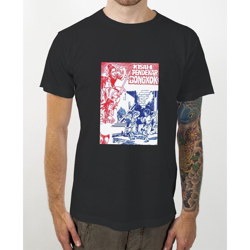 (COD) Kaos T-Shirt HItam KHO PING HOO - S