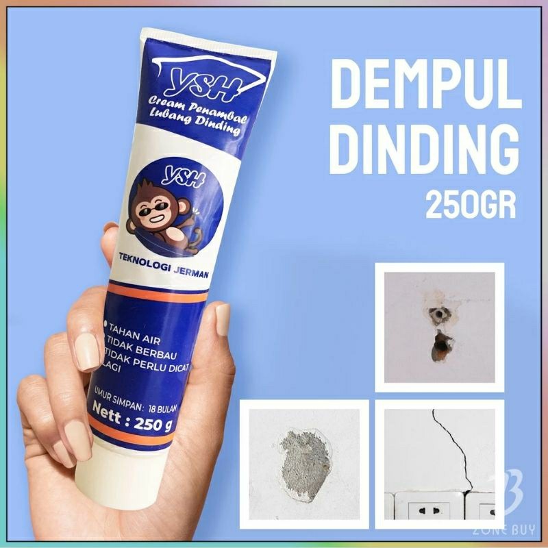 Wall Repair Semen Penambal Dinding Tembok Retak Instan Waterproof Paste