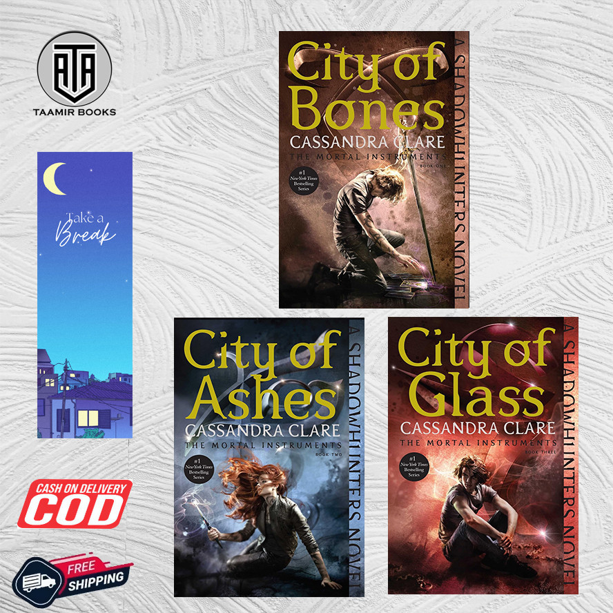 City of Bones | City of Ashes | City of Glass | City of Fallen Angels | City of Lost Souls | City of
