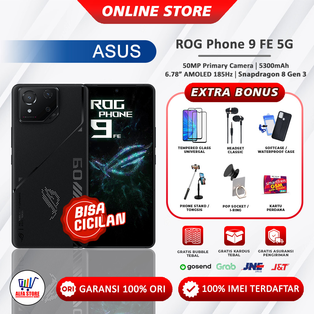 Asus ROG 9 FE rog 9fe RAM 12/256GB - asus rog9fe 12/512GB Garansi Resmi