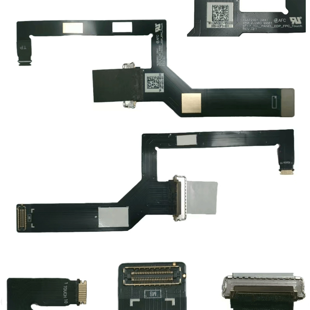 New Original LCD LED Video Flex Cable For DELL XPS 17 9700 9710 2020 Laptop 0ppk6x 450.0JD05.0001