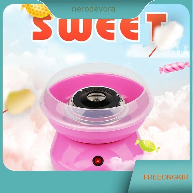 Mesin Gulali Mini Electric Cotton Candy Floss Maker Alat Pembuat Permen Kapas | Mesin Gulali Kapas A