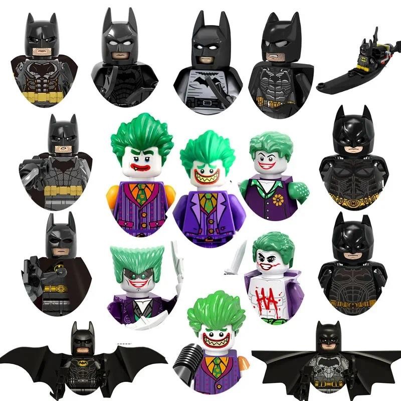 Super Hero  Joker Batman Harley Quinn CatBuig Blocks Hero Anime Bricks Dolls Mini Action Toy Figures