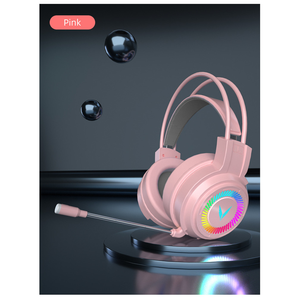 G60 Gaming Headset 7.1 Stereo SVirtual Surround Bass Earphone Headphone with Mic LED Light for Compu
