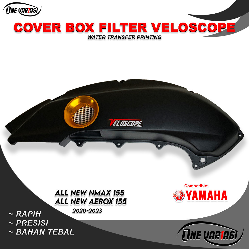 COVER TUTUP BOX FILTER VELOCITY NMAX AEROX 155 NEW / TUTUP BOX FILTER ALL NEW NMAX 155 / VELOSCOPE A