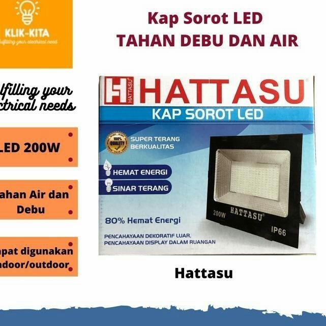Lampu tembak 200 watt sorot led
