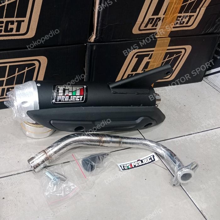 knalpot TZM PROJECT.MIO SPORTY. MIO J. SOUL GT 115.FINO.X-RIDE - soul GT 115