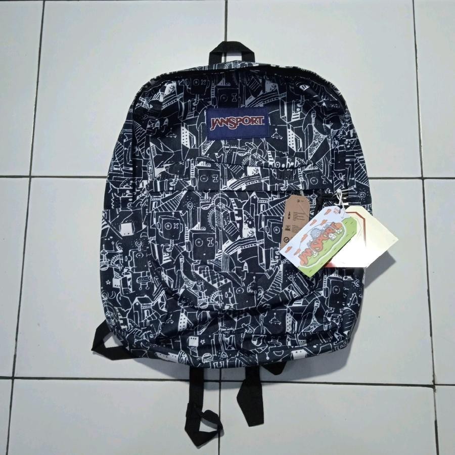 Tas Jansport Abstrak Bacpack Pria/Wanita