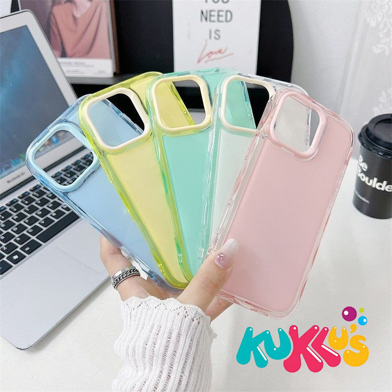 Skema Warna Macron Terbaru Luxury Casing Iphone 16 Plus 17 Pro Max 12 Pro Max 16E 14 Plus 11 13 15 P