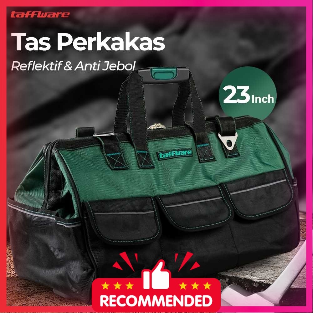 Taffware Tas Perkakas Storage Bag Waterproof Reflective Strips - A03369