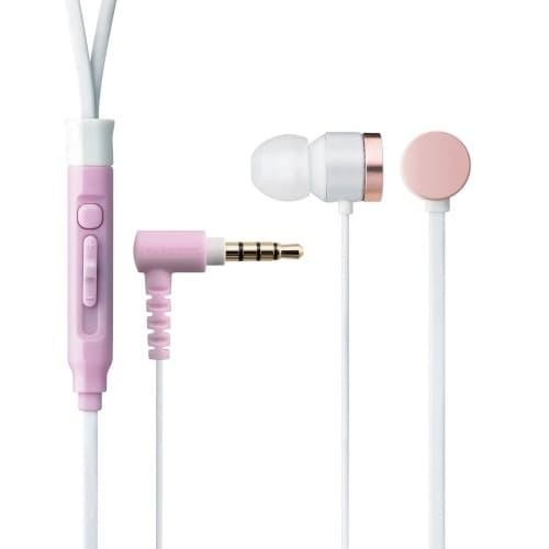 Elecom In-Ear Type Stereo Headset Pink Pink Pink - Sweet Pink/White