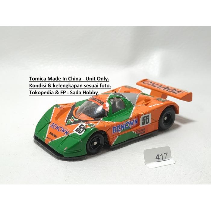 DCT... Diecast Tomica No 34 Mazda 787 B China Loose