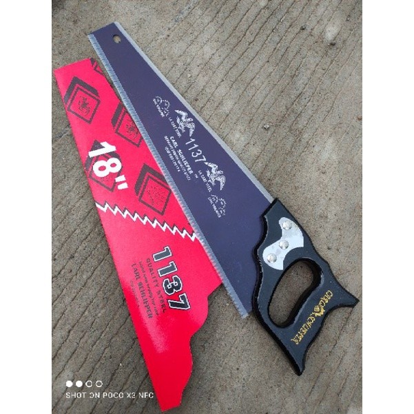 gergaji kayu cap mata 18inch