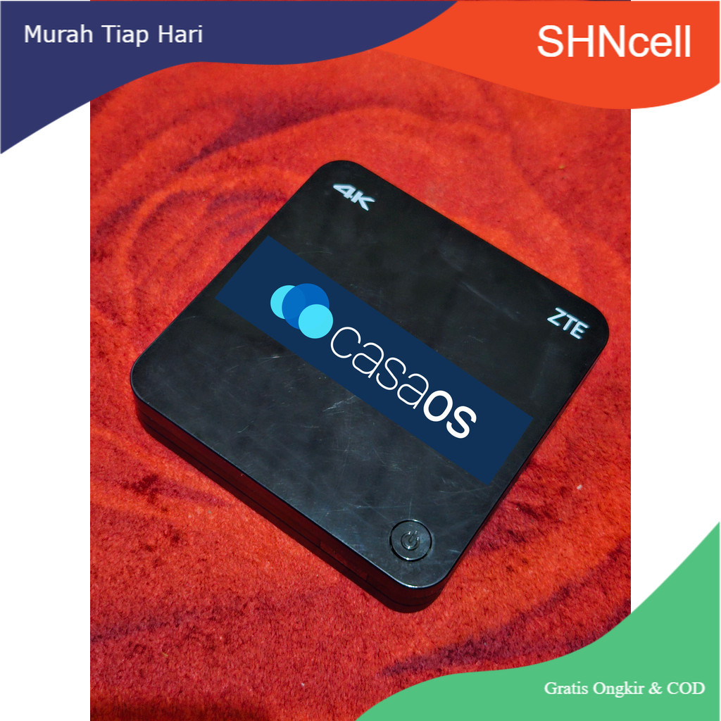 Armbian Server + CasaOS STB B860H V2 RAM 2GB Wifi On Terinstall di Internal eMMC