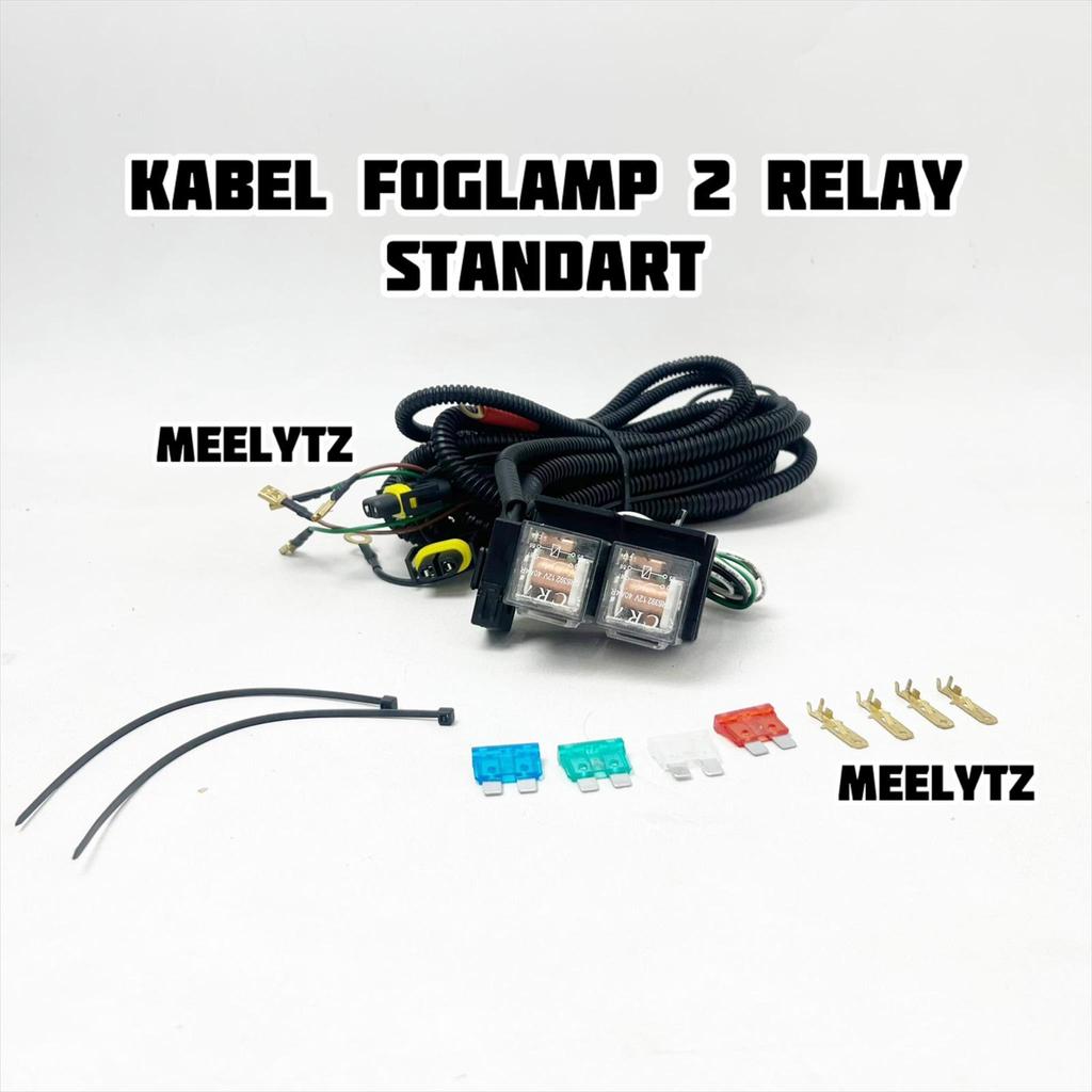 Relay Set Foglamp 2 Relay Dan  3 Relay