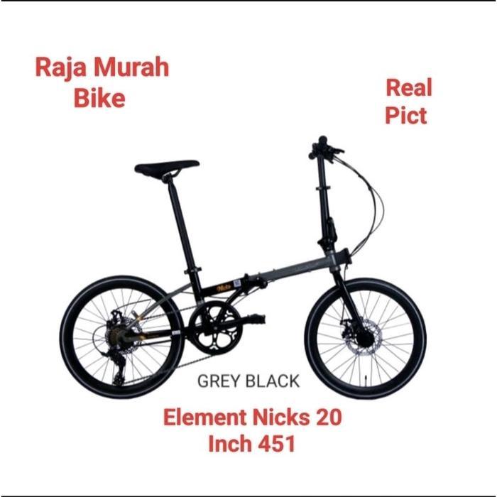 Sepeda Lipat Element Nicks 8sp 20 Inch Sepeda Lipat 20 Inch Element Nicks 8sp