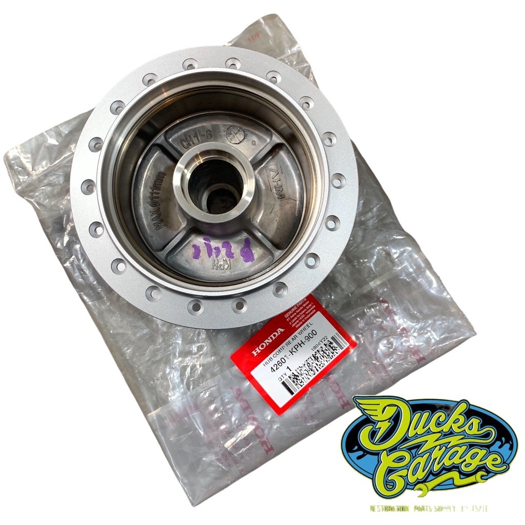 Trombol tromol belakang honda Kirana Karisma Supra X 125 Revo Blade Original Silver